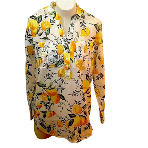 Eden & Olivia Lemon Tunic Blouse